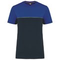 Camiseta bicolor eco Azul 3XL