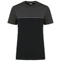 Camiseta bicolor eco Gris 5XL