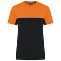 Camiseta bicolor eco Naranja M