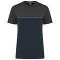 Camiseta bicolor eco Navy / Dark Grey M