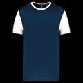 Camiseta bicolor infantil Sporty Navy / White 8/10 ans