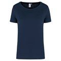 Camiseta Bio mujer algodón orgánico Navy S