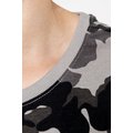 Camiseta camuflaje mujer algodón