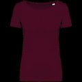 Camiseta chica algodón orgánico Dark Cherry S