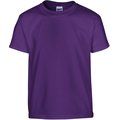 Camiseta clásica infantil de algodón Purple S