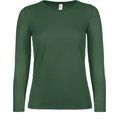 Camiseta clásica manga larga mujer Bottle Green M