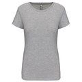 Camiseta Color jaspeado mujer Gris XL