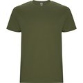 Camiseta Colores Manga Corta Verde militar 2XL