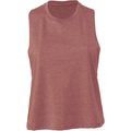 Camiseta Corte corto y holgado mujer Heather Mauve M