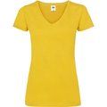 Camiseta de corte femenino Amarillo XXL