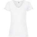 Camiseta de corte femenino Blanco M