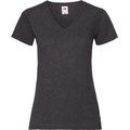 Camiseta de corte femenino Dark Heather Grey XS