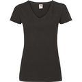 Camiseta de corte femenino Negro XXL