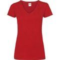 Camiseta de corte femenino Rojo M