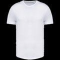 Camiseta Corte regular con dobladillo White XL