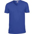 Camiseta cuello de pico Azul XL