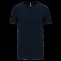 Camiseta cuello de pico Color jaspeado Navy M