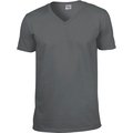 Camiseta cuello de pico Gris S