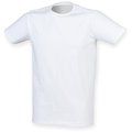 Camiseta cuello redondo hombre White XL