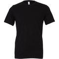 Camiseta cuello redondo unisex Negro S