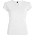 Camiseta CON cuello en V Blanco S