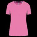 Camiseta deporte corte recto Deep Pink XL