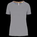 Camiseta deporte corte recto Fine Grey L