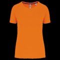 Camiseta deporte corte recto Fluorescent Orange M