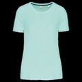 Camiseta deporte corte recto Ice Mint XL