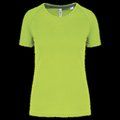 Camiseta deporte corte recto Lime XL