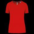 Camiseta deporte corte recto Red L