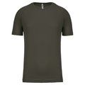 Camiseta de deporte hombre poliéster Dark Khaki XS