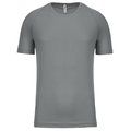 Camiseta de deporte hombre poliéster Fine Grey XS