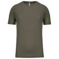 Camiseta de deporte hombre poliéster OLIVE XS