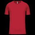 Camiseta de deporte hombre poliéster Red 3XL