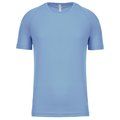 Camiseta de deporte hombre poliéster Sky Blue XS