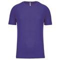 Camiseta de deporte hombre poliéster Violet XS