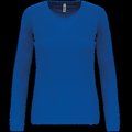 Camiseta de deporte manga larga poliéster Sporty Royal Blue XS