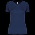 Camiseta de deporte mujer cuello de pico Sporty Navy L