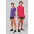 Camiseta de deporte mujer cuello de pico