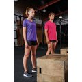 Camiseta de deporte mujer cuello de pico