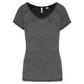 Camiseta deporte mujer ecológica Marl Dark Grey L