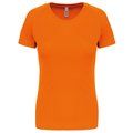 Camiseta de deporte mujer poliéster Fluorescent Orange XL