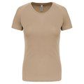 Camiseta de deporte mujer poliéster Sand S