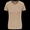 Camiseta de deporte mujer poliéster Sand XXL