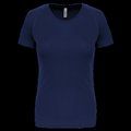 Camiseta de deporte mujer poliéster Sporty Navy XL