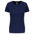 Camiseta de deporte mujer poliéster Sporty Navy XS