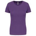 Camiseta de deporte mujer poliéster Violet XL