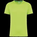 Camiseta deporte reciclada para hombre Lime 3XL