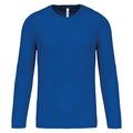 Camiseta de deporte secado rápido manga larga Sporty Royal Blue M